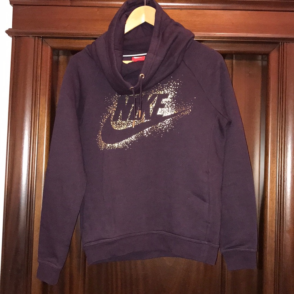 Nike funnel neck hoodie